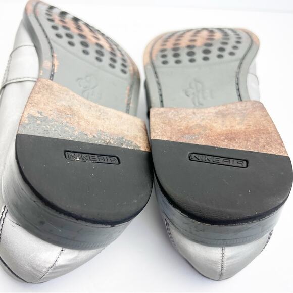 Cole Haan Nike Air Grey Silver Metallic Oxford Penny Loafer Men’s 9M main image 4